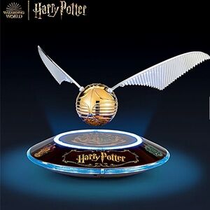 Bradford Exchange HARRY POTTER Levitating GOLDEN SNITCH Sculpture